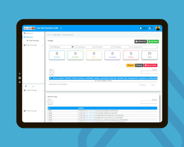Custom CRM System